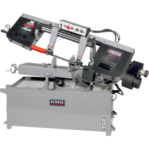 Metal Cutting Swivel Bandsaw, Horizontal, 9" x 18" Rectangular Cutting Capacity OCP Construction Supplies