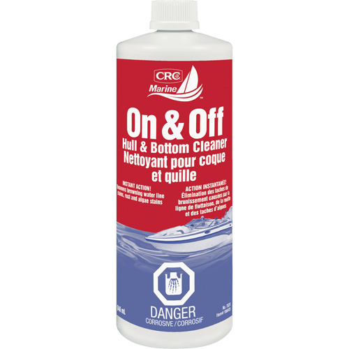 Nettoyant pour coques et parois inf&eacute;rieures de bateaux On & Off, 946 ml, Bouteille OCP Construction Supplies