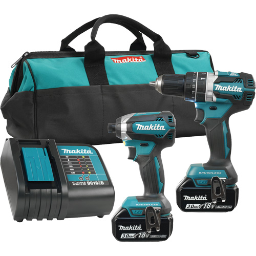 Ensemble de 2 outils avec moteur sans balai LXT, 18 V OCP Construction Supplies