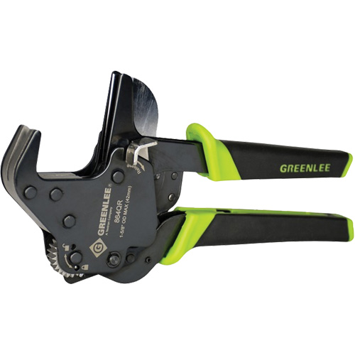 Cisaille &agrave; PVC &agrave; rochet ouverture rapide, Capacit&eacute; de 1-5/8" OCP Construction Supplies