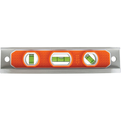 Niveau torpille, 9" lo, Aluminium, 3 fioles, Magn&eacute;tique OCP Construction Supplies