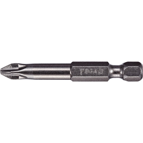 Embout pour outil &eacute;lectrique ACR, Phillips, Embout #1, Prise 1/4", Longueur 2" OCP Construction Supplies