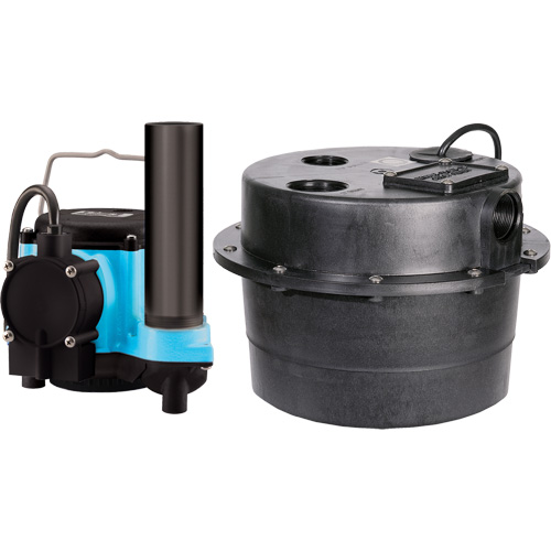 Drainosaur&reg; Sump Pump, 29 GPM, 115 V, 9 A, 1/3 HP OCP Construction Supplies