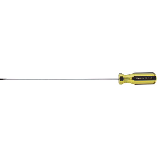 Tournevis d'&eacute;b&eacute;nisterie tr&egrave;s l&eacute;ger 100 PLUS, Tige de 1/8", Ronde, 6-5/8" lo, Prise en Plastique OCP Construction Supplies