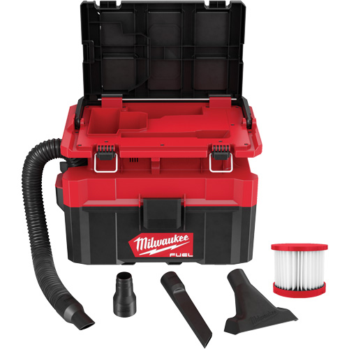 Aspirateur humide/sec sans fil M18 Fuel Packout (outil seulement), 18 V, Capacit&eacute; 2,5 gal. OCP Construction Supplies