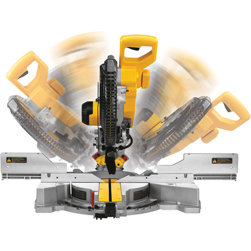 Double-Bevel Sliding Compound Mitre Saw, 12", 15 A, 120 V OCP Construction Supplies