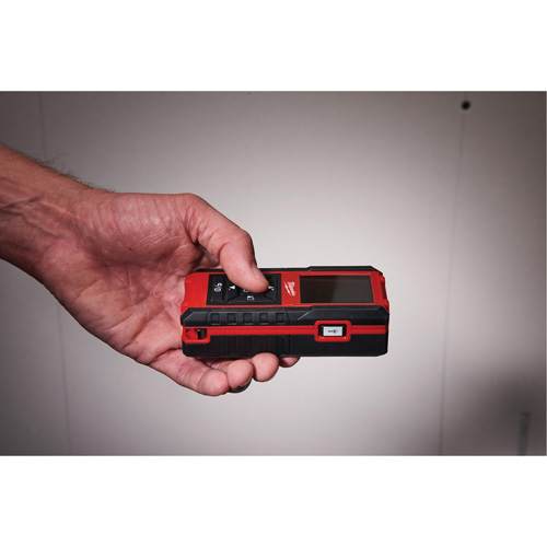 Laser Distance Meter, 0' - 330' (0 m - 100.6 m) Range, Digital (Electronic) OCP Construction Supplies