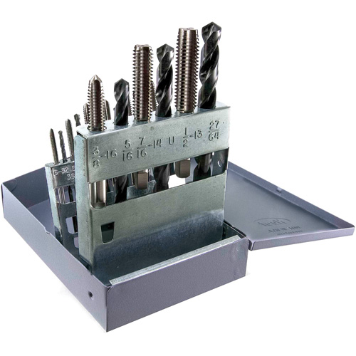 DRILLCO Tap & Drill Set, 18 Pieces OCP Construction Supplies