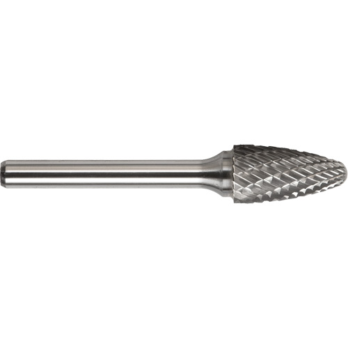 DRILLCO Double Cut Ballnose Tree Burr, SF-12 OCP Construction Supplies