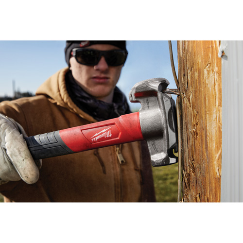 Marteau de monteur de lignes 4-en-1, 32 oz, Prise en Fibre de verre, 15" lo OCP Construction Supplies