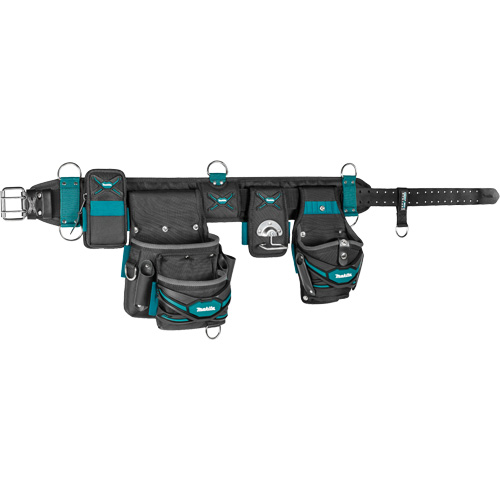 TH3 Ultimate Heavyweight Tool Belt Set, Polyester, Blue/Grey OCP Construction Supplies