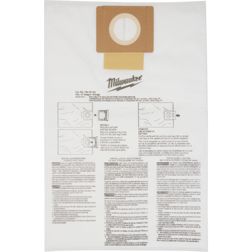 Fleece Dust Bags, 6 US Gal. OCP Construction Supplies