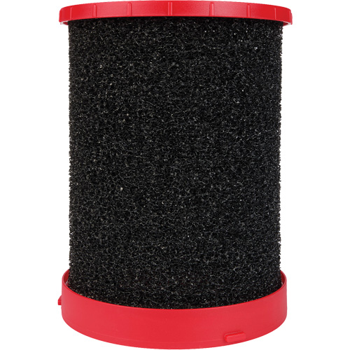 Large Wet/Dry Vacuum Wet Filter, Foam, Fits 12 US gal./9 US gal./6 US Gal. OCP Construction Supplies