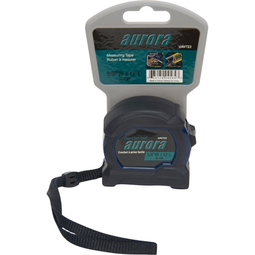 Tape Measure, 5/8" x 12', Imperial & Metric Graduations OCP Construction Supplies