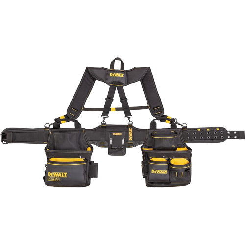 Tool Rig With Suspenders, Professional, 25 Pockets OCP Construction Supplies