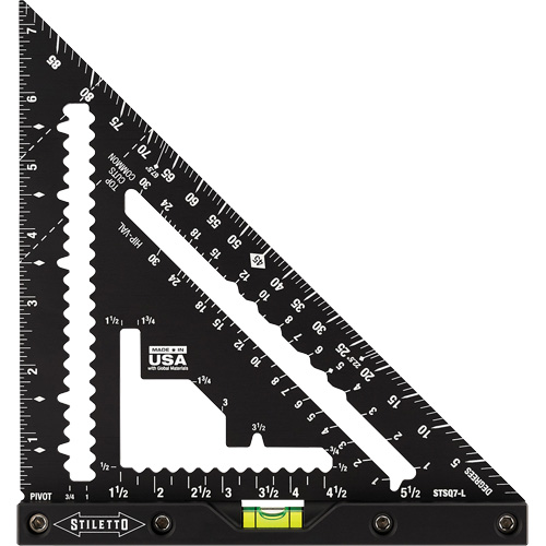 &eacute;querre de menuisier Stiletto avec niveau OCP Construction Supplies