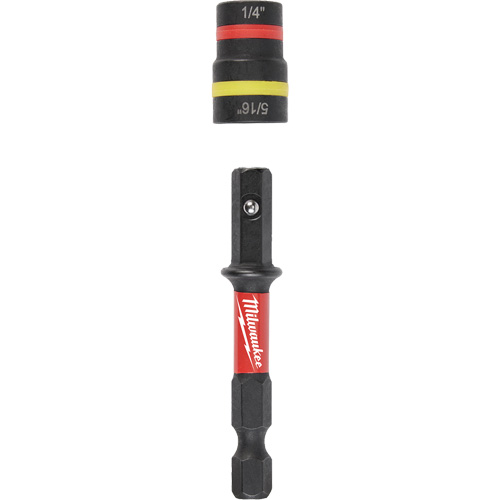 Shockwave Impact Duty Quik-Clear 2-in-1 Nut Drivers, 5/16"/1/4" Drive, 2-1/4" L, Magnetic OCP Construction Supplies