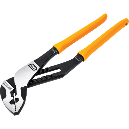 Pince &agrave; rainure et languette &agrave; m&acirc;choire droite avec poign&eacute;e tremp&eacute;e PITBULL K9, 12" OCP Construction Supplies