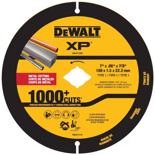 XP Metal Diamond Blade for Angle Grinders & Circular Saws OCP Construction Supplies
