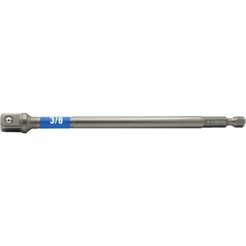 Impactech&reg; Impact Socket Adapter, 1/4" Drive Size, 3/8" Male Size, 6" L OCP Construction Supplies