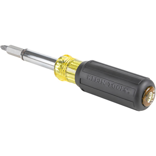 11-in-1 Magnetic Screwdriver / Nut Driver, Cushion Grip Handle OCP Construction Supplies
