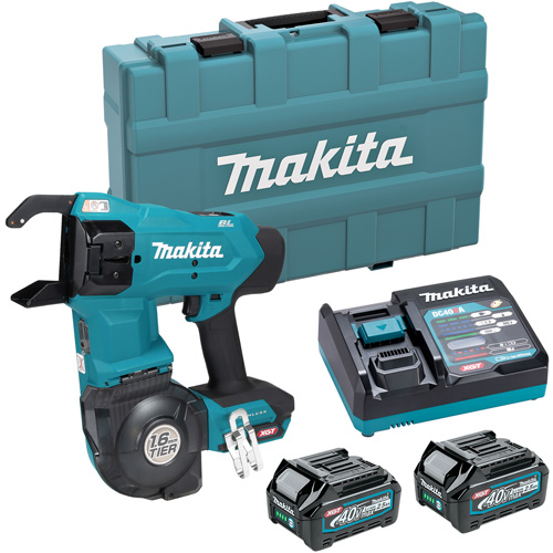 Trousse outil &agrave; lier les barres darmature sans balai 40Vmax XGT OCP Construction Supplies