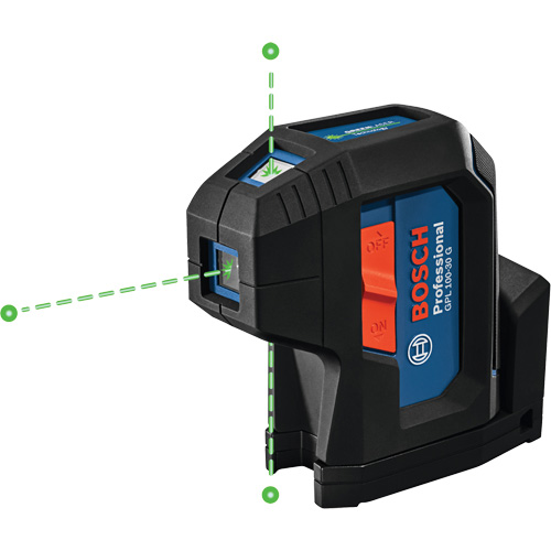 Green-Beam Three-Point Self-Leveling Alignment Laser OCP Construction Supplies