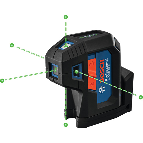 Green-Beam Five-Point Self-Leveling Alignment Laser OCP Construction Supplies