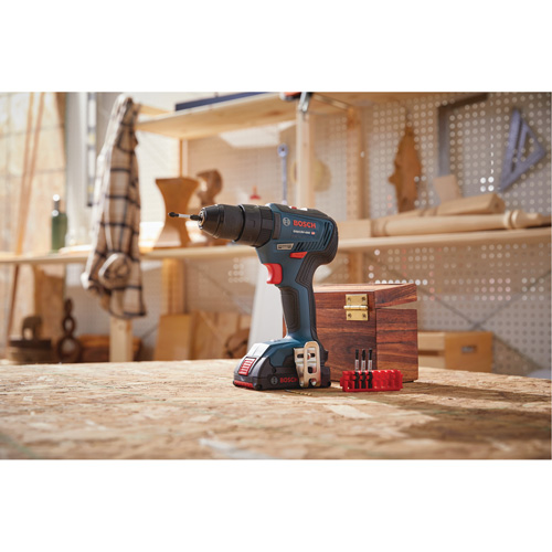 EC Brushless 1/2 In. Hammer Drill/Driver Kit, 1/2" Chuck, 18 V OCP Construction Supplies