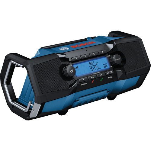 Compact Jobsite Radio with Bluetooth&reg; 5.0, Lithium-Ion, 18 V OCP Construction Supplies