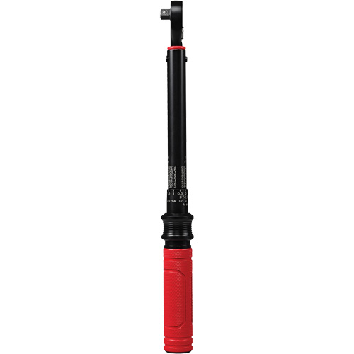 Torque Wrench, Click, 3/8" Square Drive, 20 - 100 in-lbs/27.1 - 135.6 N.m OCP Construction Supplies
