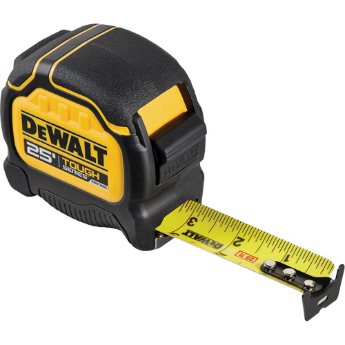 TOUGHSERIES Tape Measure, 25', Imperial Graduations OCP Construction Supplies