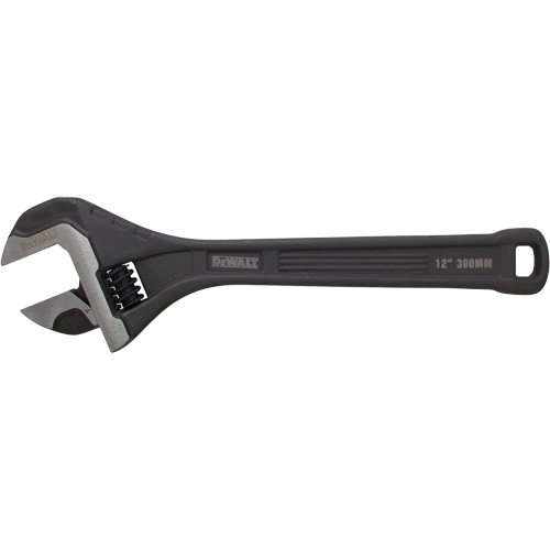 Cl&eacute; &agrave; molette enti&egrave;rement en acier, 12" lo, Noir/Ordinaire OCP Construction Supplies