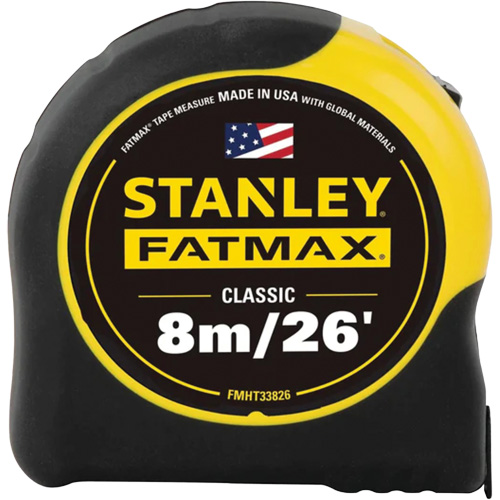 FATMAX&reg; Tape Measure, 1-1/4" x 26'/8 m, Imperial & Metric Graduations OCP Construction Supplies