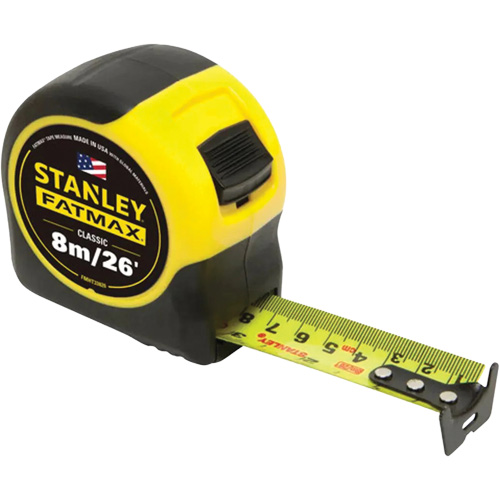FATMAX&reg; Tape Measure, 1-1/4" x 26'/8 m, Imperial & Metric Graduations OCP Construction Supplies