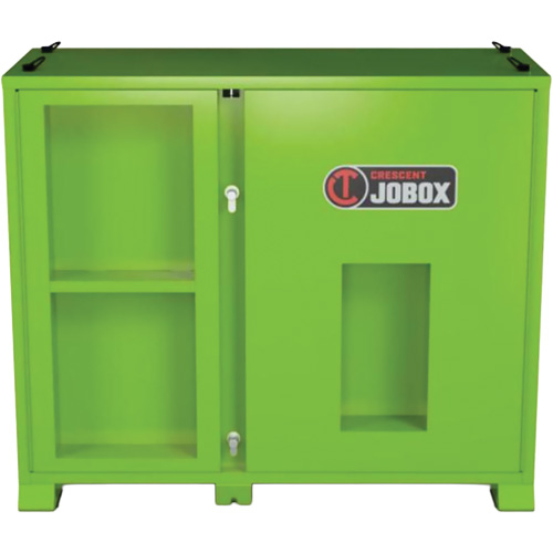 Onsite PPE Storage Cabinet, Steel, High-Visibility Lime Green OCP Construction Supplies