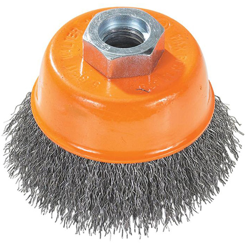 Crimped Wire Cup Brush with Ring OCP Construction Supplies