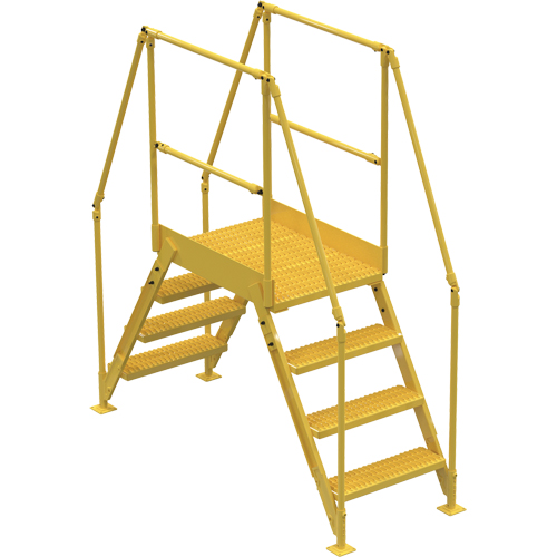 Crossover Ladder, 67 " Overall Span, 40" H x 24" D, 24" Step Width OCP Construction Supplies
