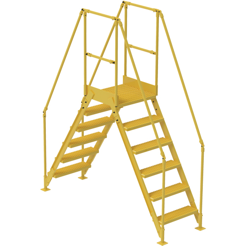 Crossover Ladder, 92" Overall Span, 60" H x 24" D, 24" Step Width OCP Construction Supplies