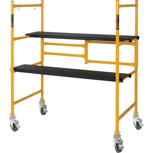 Jobsite Series 4' Basic Mini Scaffold Kit, Steel Frame, 41" D x 45-3/4" H OCP Construction Supplies