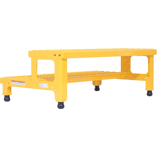 Plate-forme ajustable Step-Mate, 2 marche(s), 36-3/16" la x 22-7/8" lo x 15-1/4" h, Capacit&eacute; 500 lb OCP Construction Supplies
