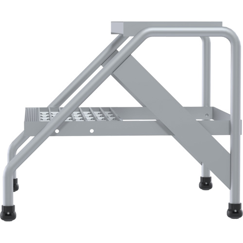 Escabeau en aluminium, 2 marche(s), 22-13/16" la x 24-9/16" lo x 20" h, Capacit&eacute; 500 lb OCP Construction Supplies