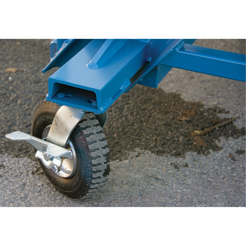 Snow Ladder, Steel, 10 Steps, 99" H, 85-1/2" D, 48" Step, Serrated OCP Construction Supplies