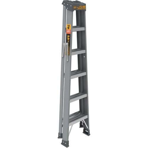 Step Ladder, 6', Fibreglass, 225 lbs. Capacity, Type 2 OCP Construction Supplies