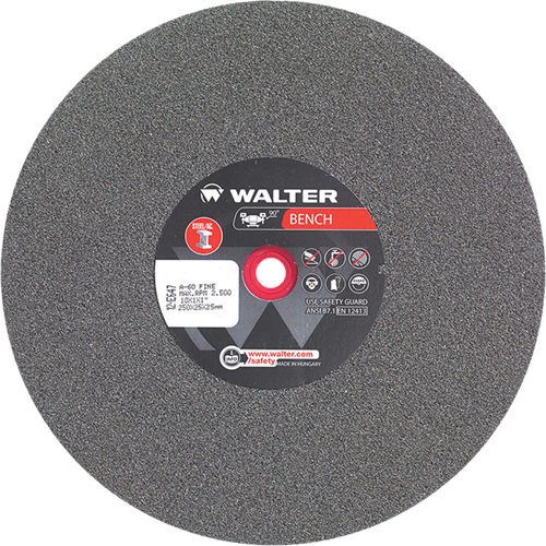 Bench Grinding Wheels, 10" x 1", 1" Arbor, 1 OCP Construction Supplies