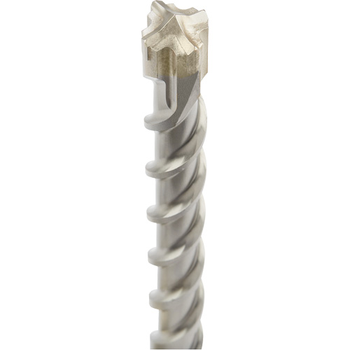 MX4 4-Cutter SDS-Plus Rotary Hammer Drill Bit, 1-1/8", SDS-Plus Shank, Carbide OCP Construction Supplies