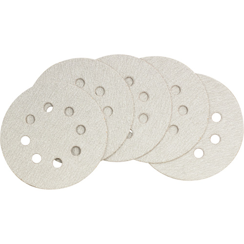 Random Orbit Sander Abrasive Sandpaper - 50-Pack, 5" Dia., 60 Grit OCP Construction Supplies