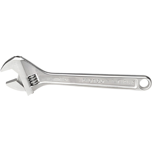 Cl&eacute; &agrave; molette, 12-1/8'' lo, la max. 1-19/32", Chrome OCP Construction Supplies