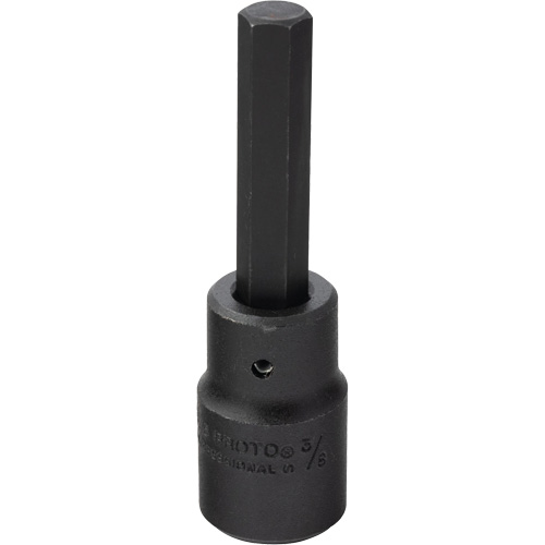 Socket Bit, Hex, 3/8" x 3-1/4" L, 1/2" Drive OCP Construction Supplies