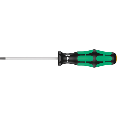 Tournevis pour vis &agrave; fente, Tige de 1/8", Ronde, 6-5/16" lo, Prise en Plastique OCP Construction Supplies